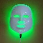 Maschera Viso con emissione colore Verde
